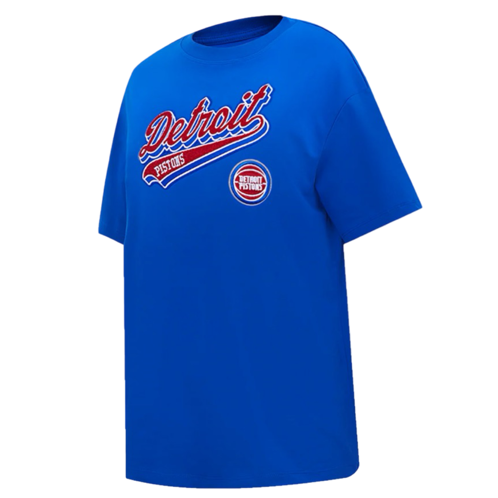 Detroit Pistons Script Tail Men's Tops