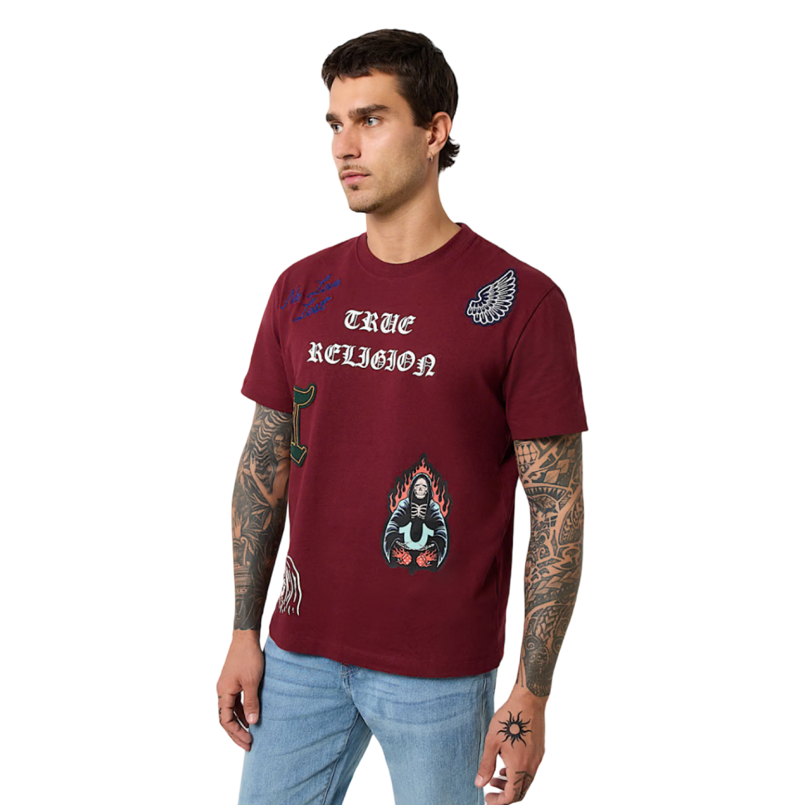 Patch Embroidery T-Shirt