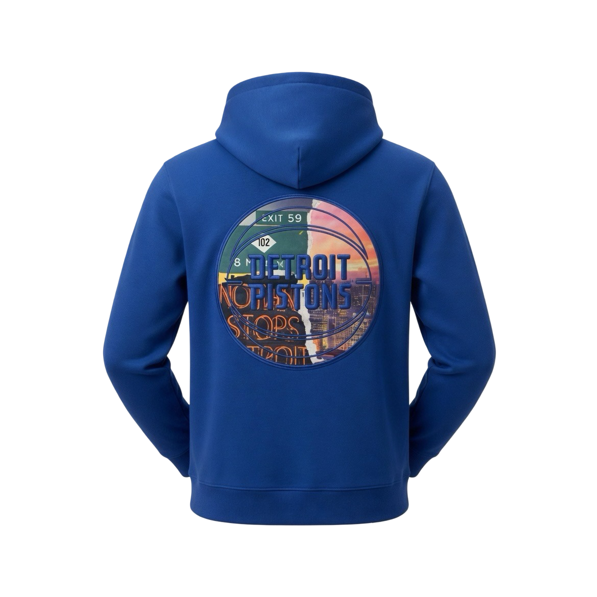 Detroit Pistons City Collection Fleece Hoodie