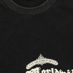 Colin Oversized Short Sleeve T-Shirt | Black Road To Paradise