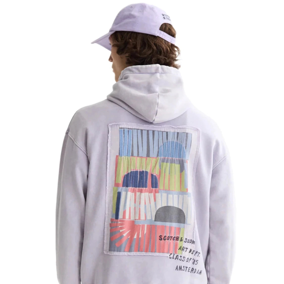 Relaxed-Fit Artwork Hoodie