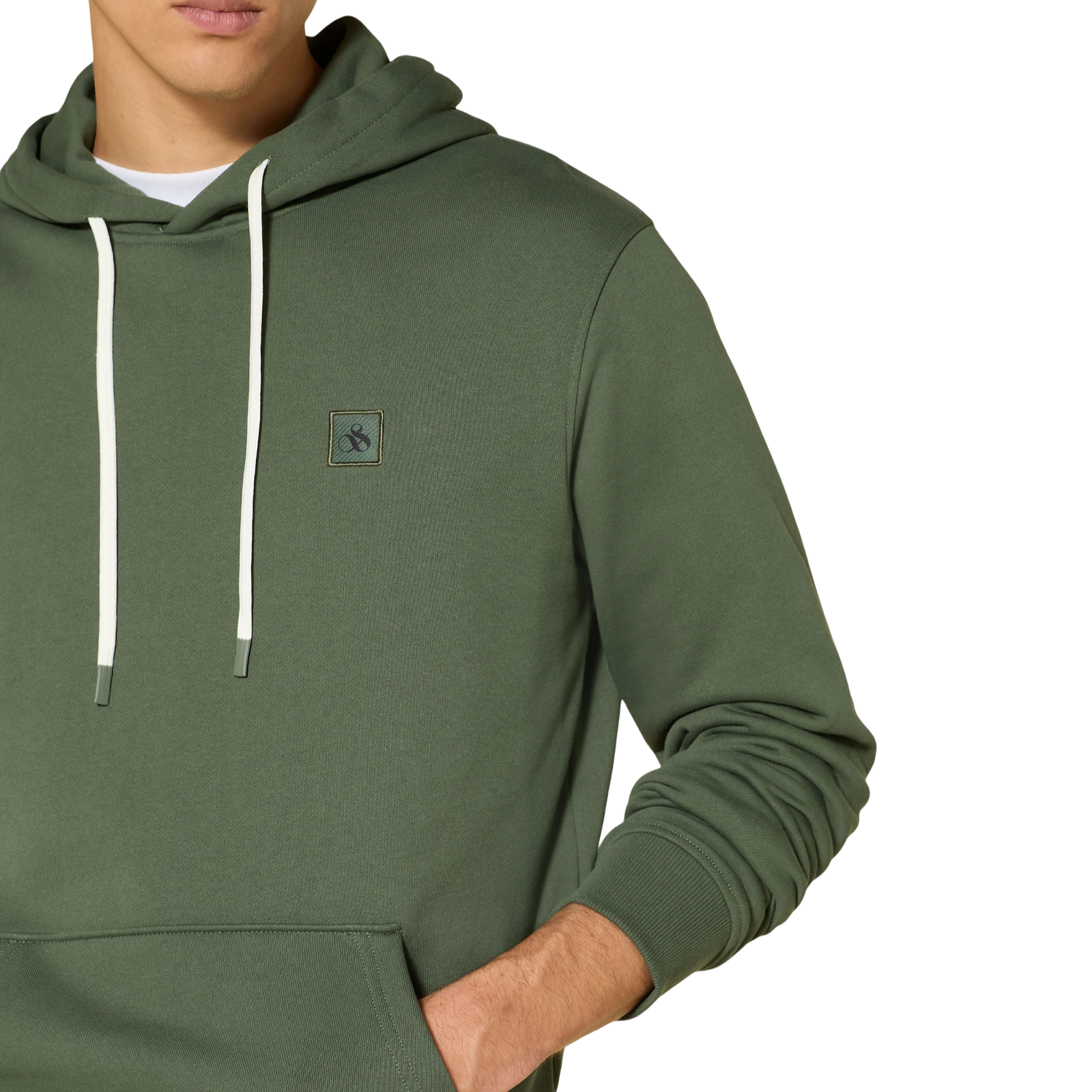 Seasonal Core - Regular-Fit Logo Badge Hoodie