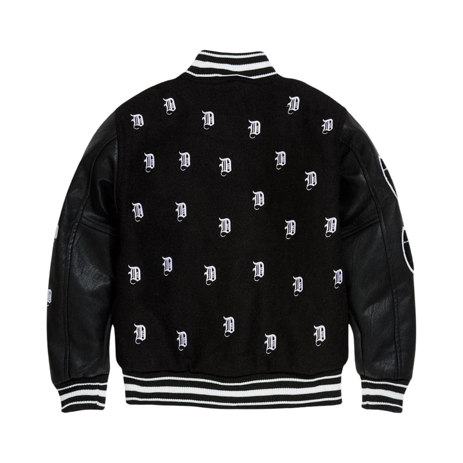 Kids 313 Varsity Jacket (Black)