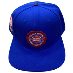 NBA Detroit Pistons Crest Emblem Snapback