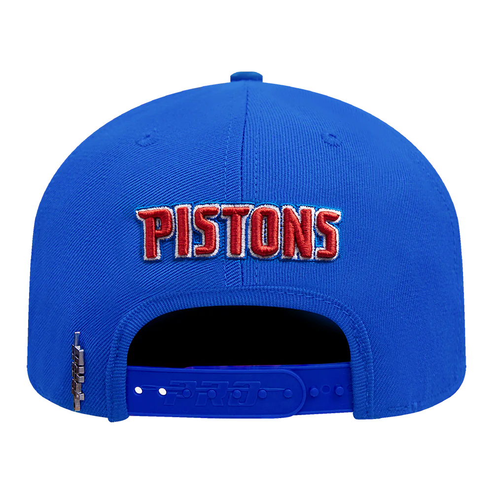 NBA Detroit Pistons Script Tail Wool Snapback
