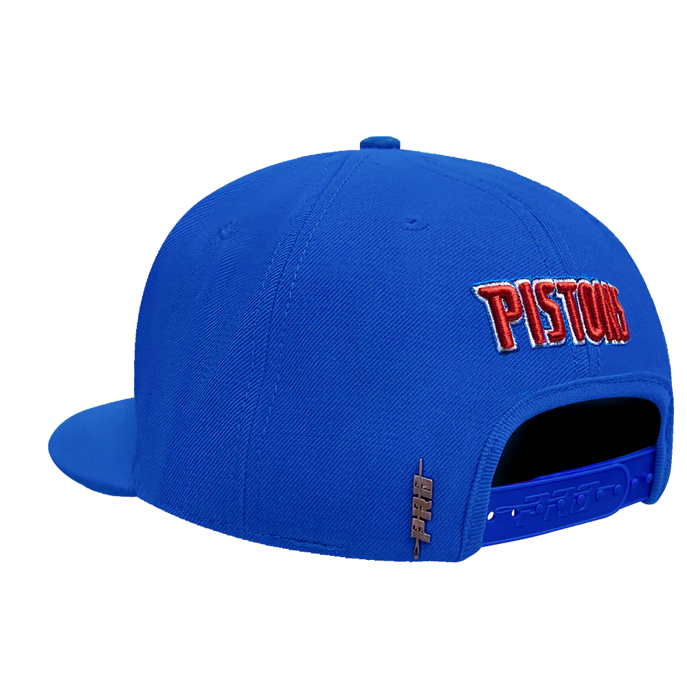 NBA Detroit Pistons Script Tail Wool Snapback