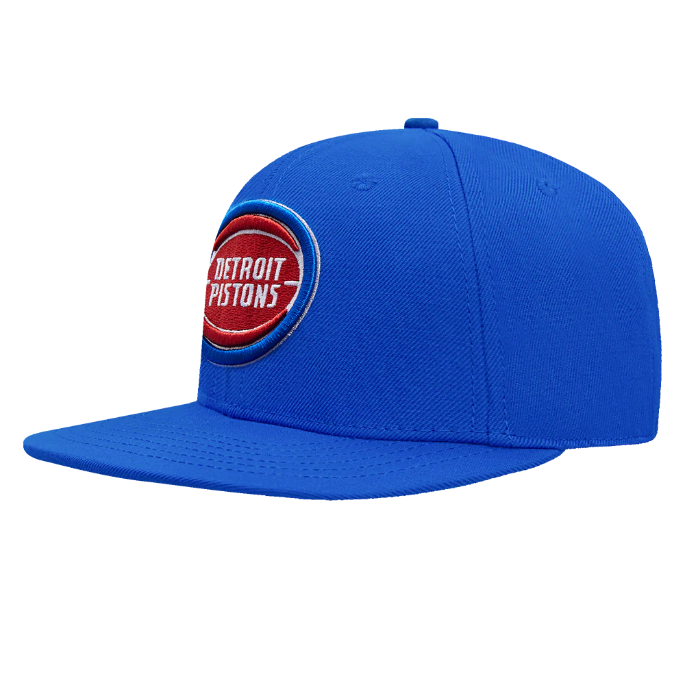 NBA Detroit Pistons Script Tail Wool Snapback