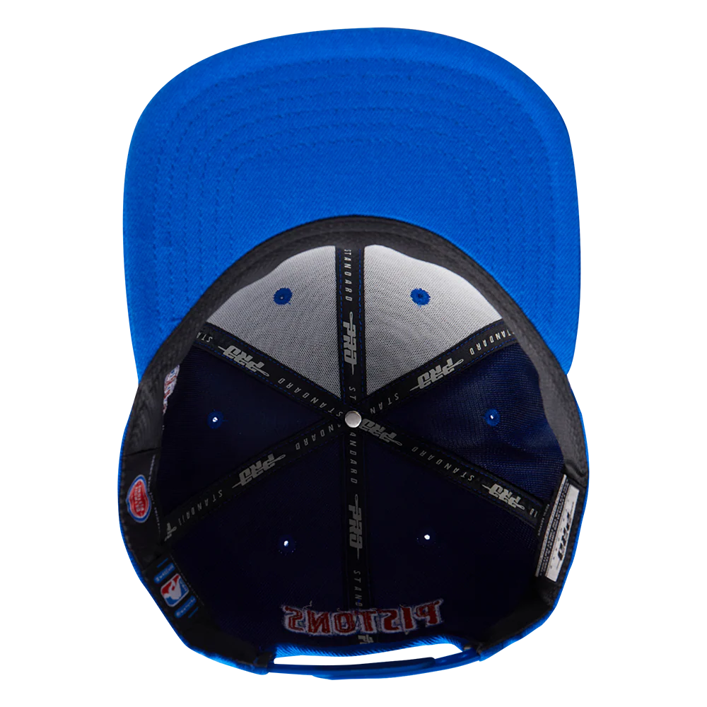NBA Detroit Pistons Script Tail Wool Snapback