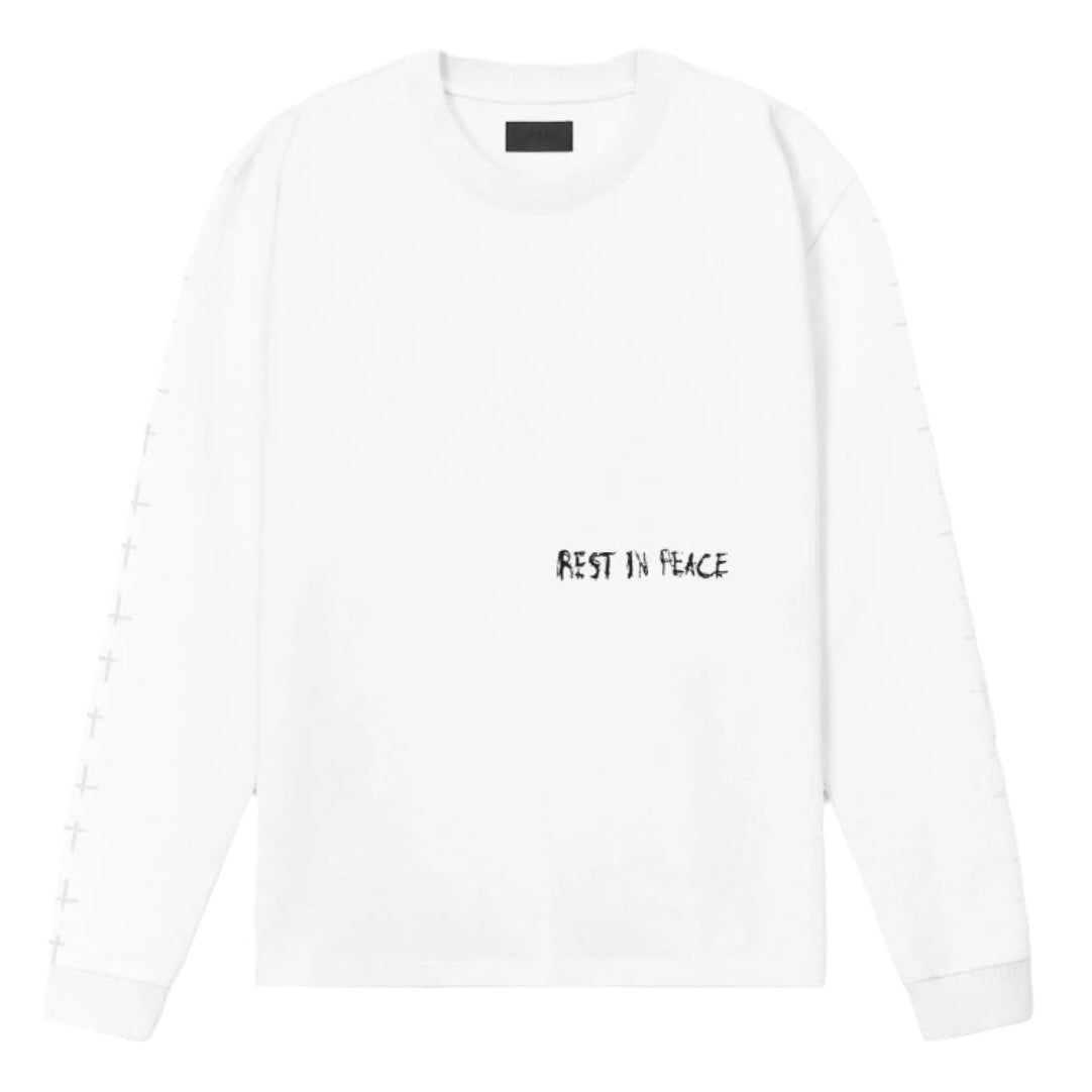 Lawrence Long Sleeve - White Cross
