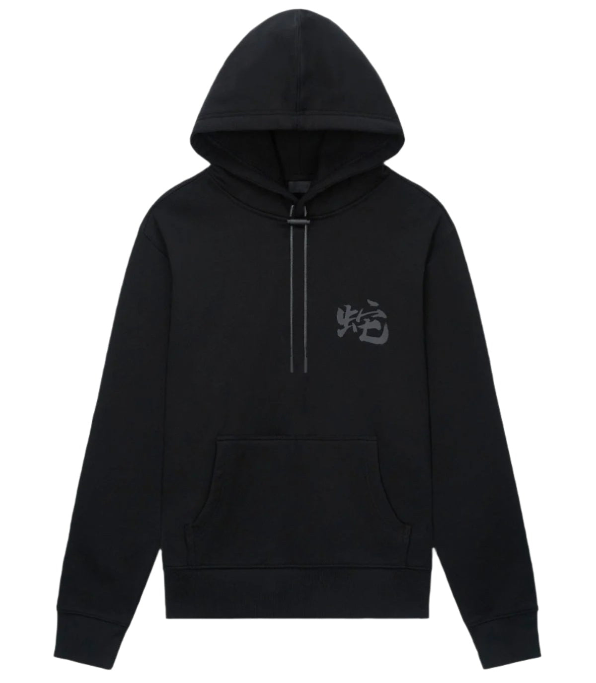 Dion Hoodie - Black Snake Logo Character