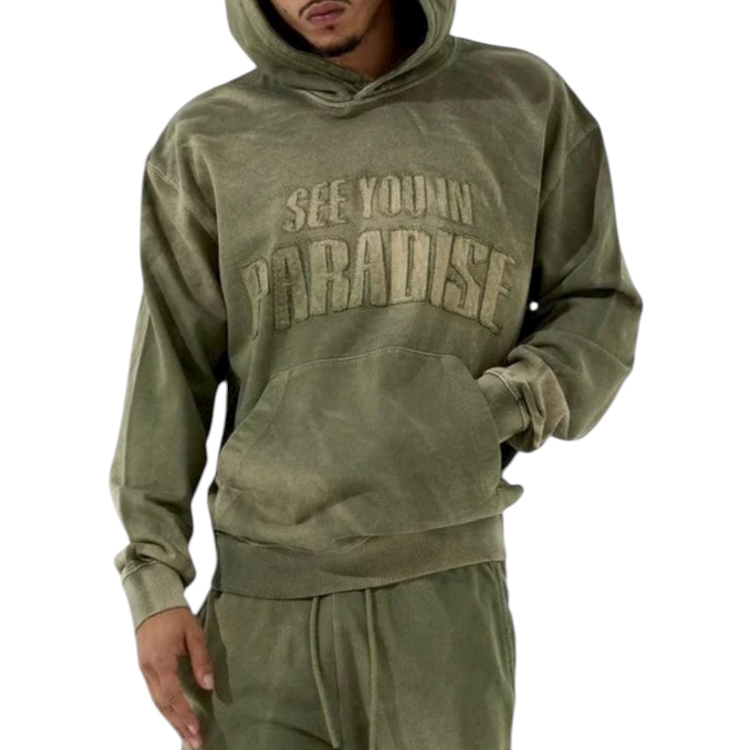 Oasis Washed Pullover Hoodie