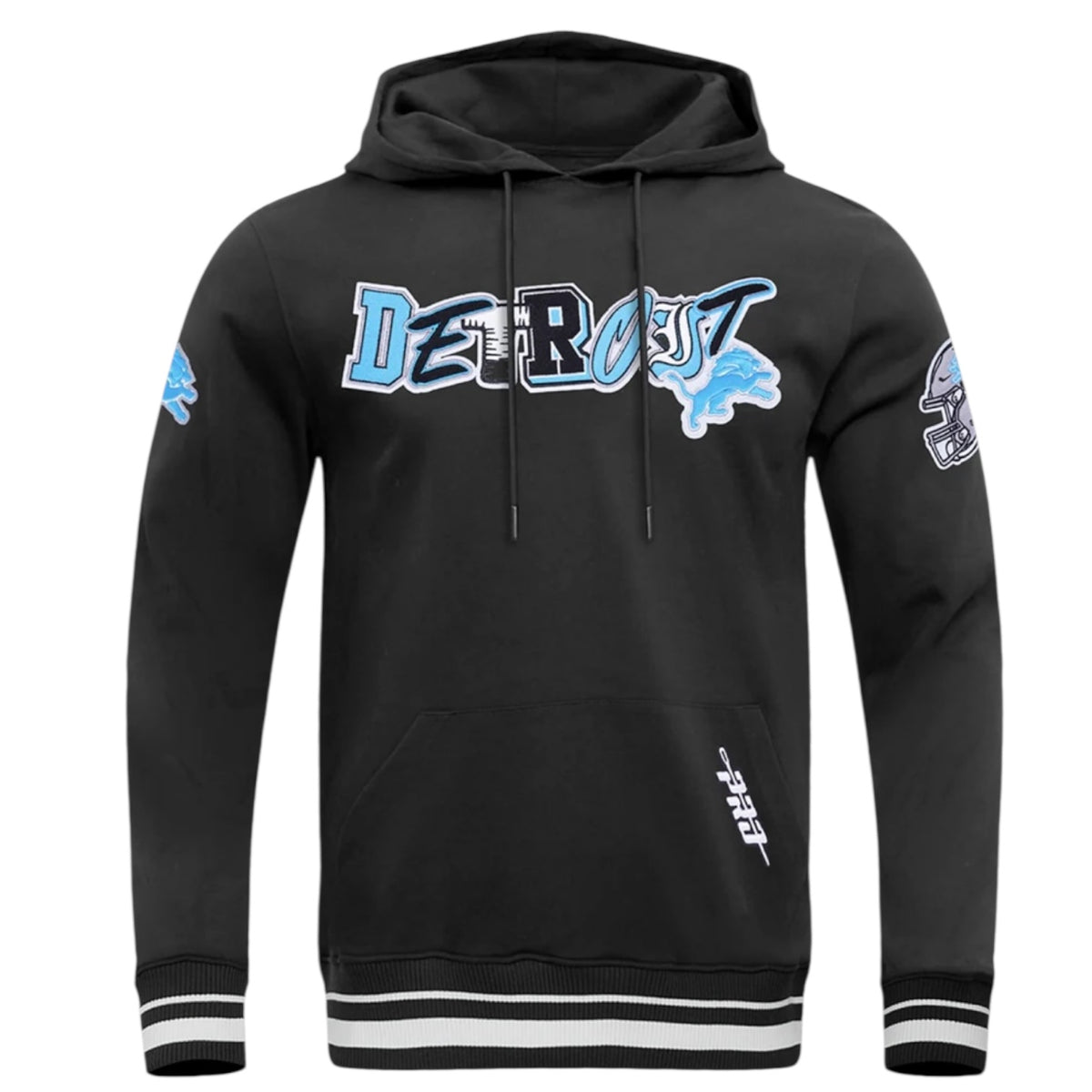 NFL Detroit Lions Ransom Men’s Rib Fleece Pullover Hoodie