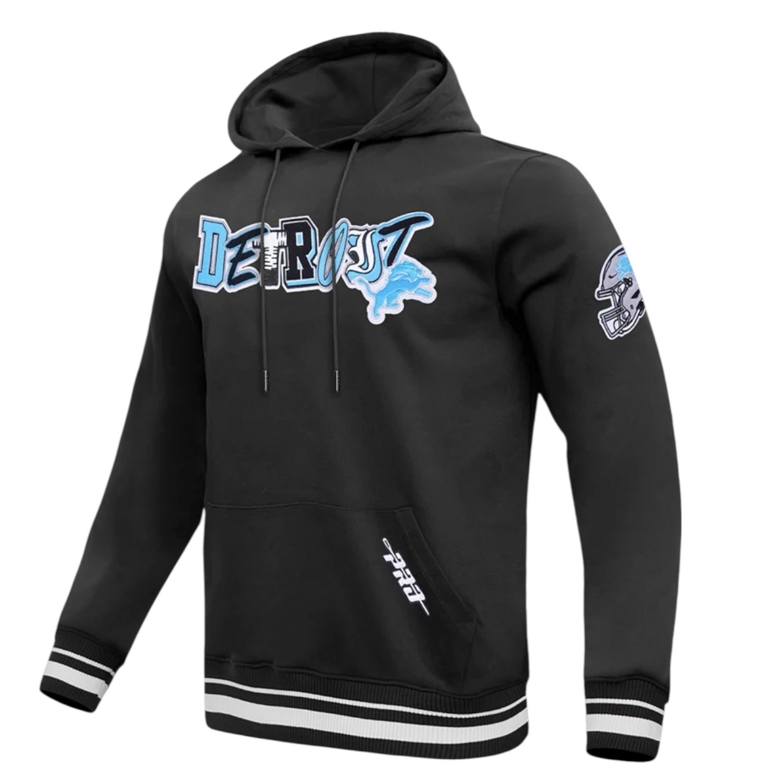 NFL Detroit Lions Ransom Men’s Rib Fleece Pullover Hoodie