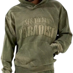 Oasis Washed Pullover Hoodie