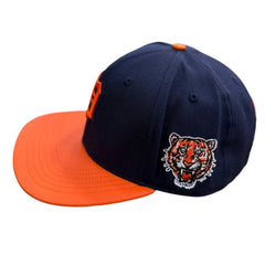 Detroit Tigers Retro Classic Primary Logo Snapback Hat