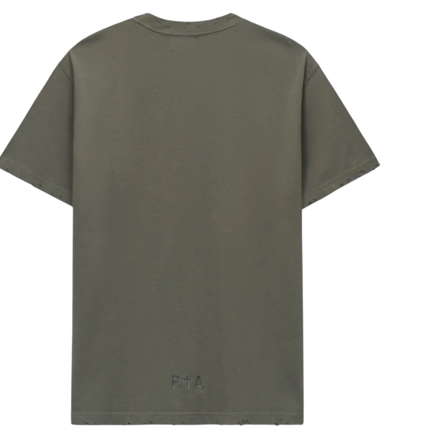 Colin Oversized Short Sleeve T-Shirt | Olive Cyber Sigilism