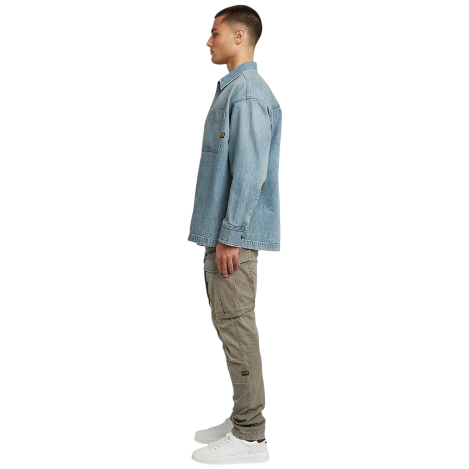 Rovic Zip 3D Regular Tapered Pants