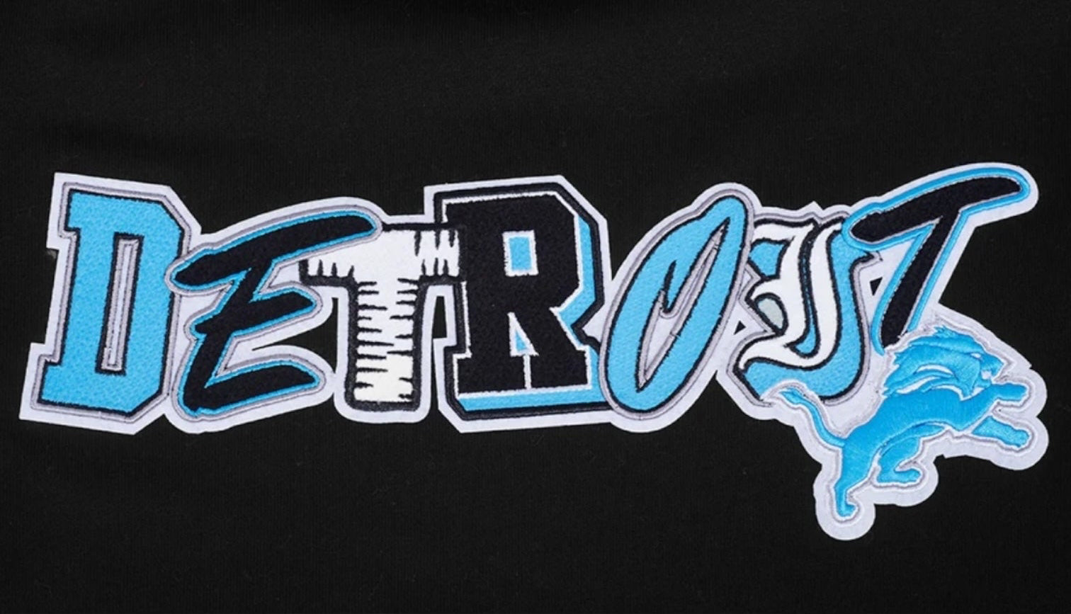 NFL Detroit Lions Ransom Men’s Rib Fleece Pullover Hoodie