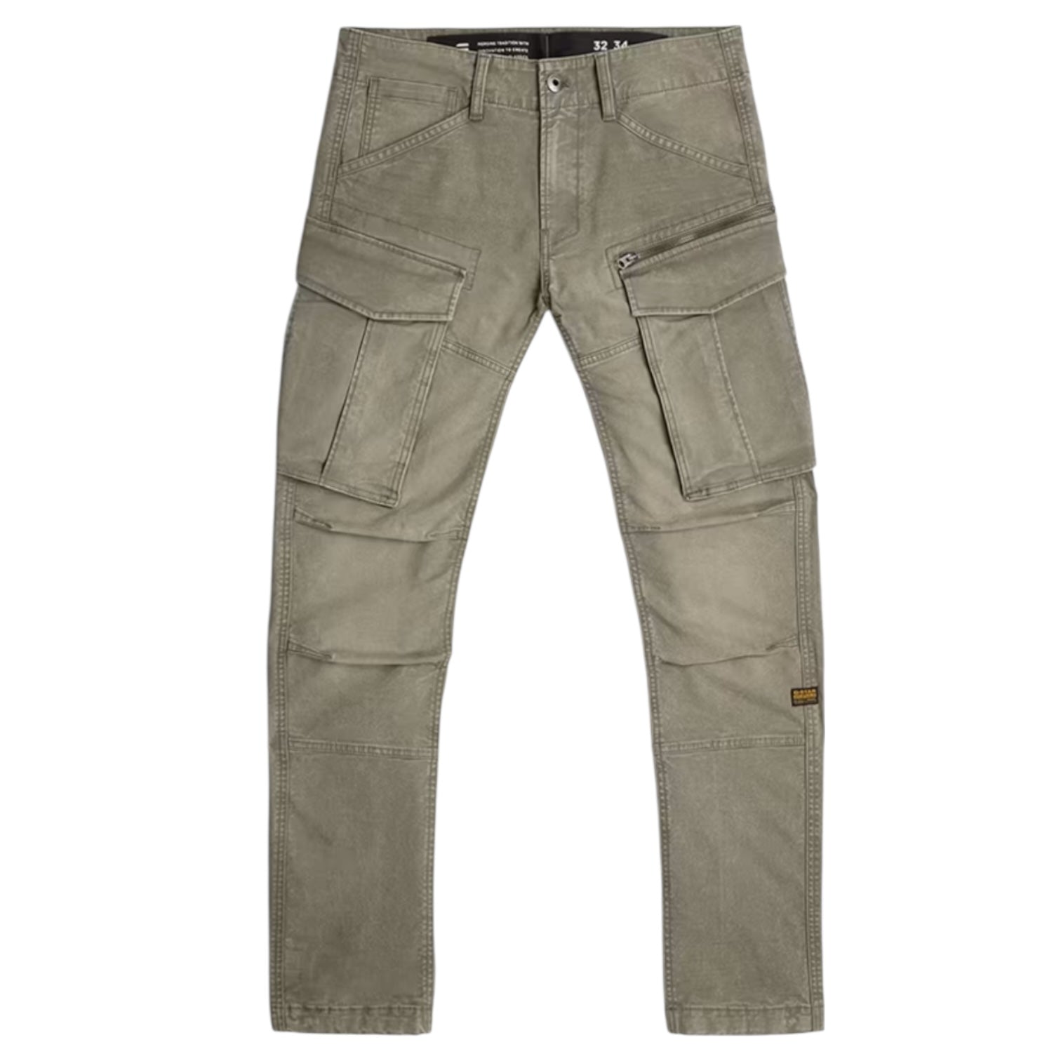 Rovic Zip 3D Regular Tapered Pants
