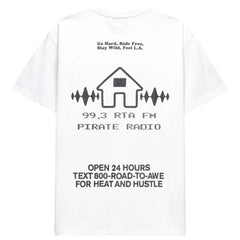 Colin Oversized Short Sleeve T-Shirt | White Radio House
