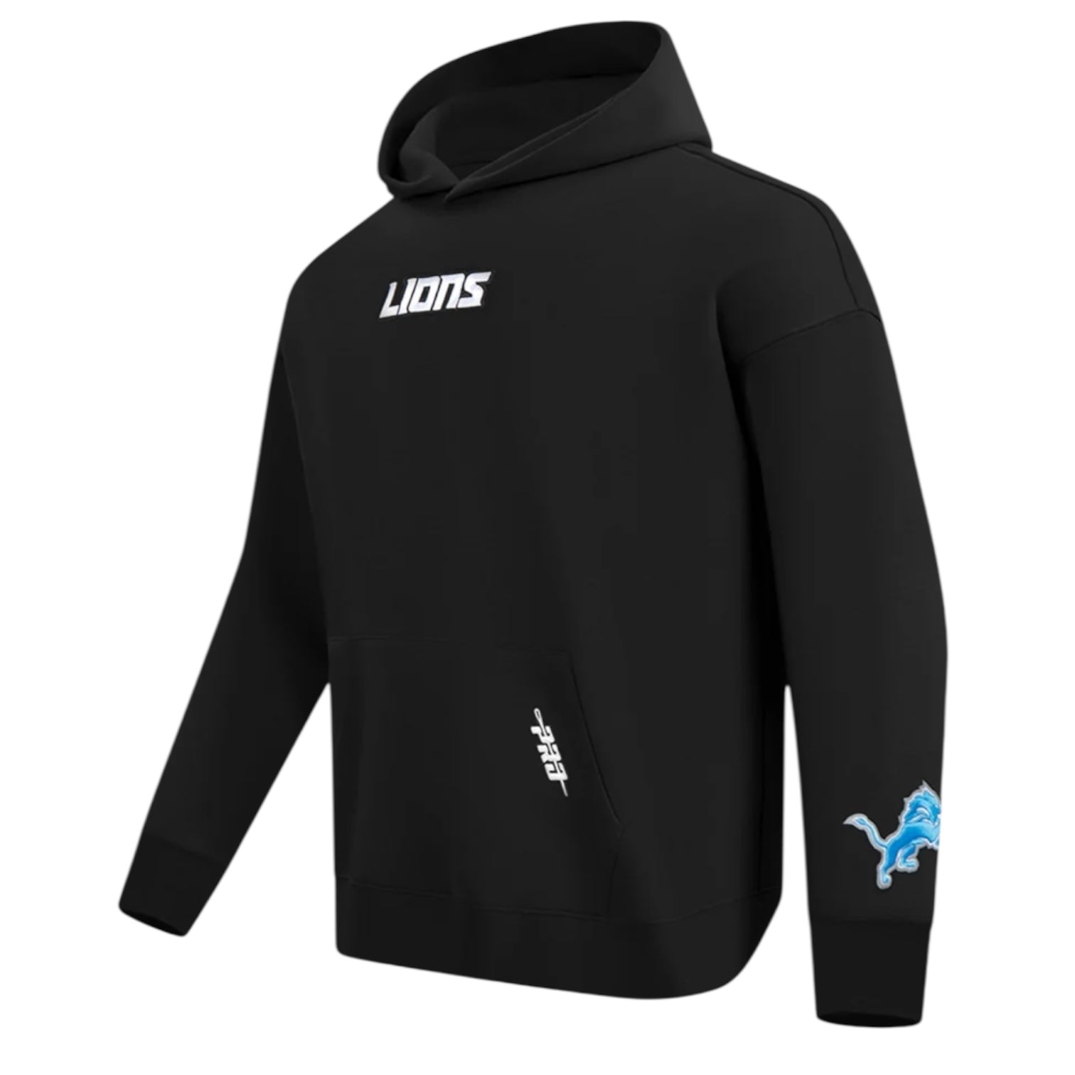 NFL Detroit Lions Wingspan Men’s Drop Shoulder Fleece Pullover Hoodie