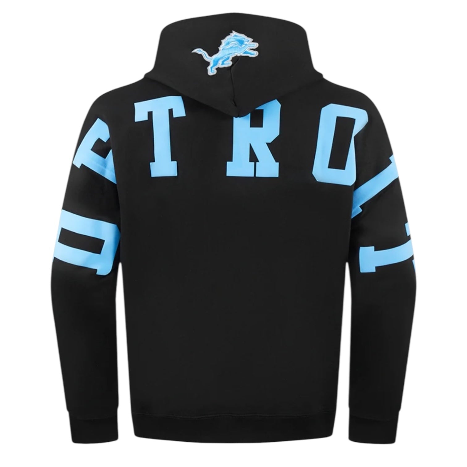 NFL Detroit Lions Wingspan Men’s Drop Shoulder Fleece Pullover Hoodie