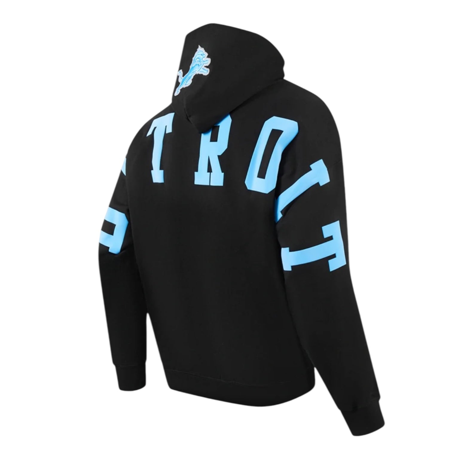 NFL Detroit Lions Wingspan Men’s Drop Shoulder Fleece Pullover Hoodie