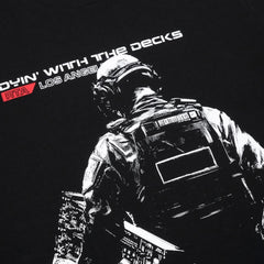 Liam Short Sleeve T-Shirt | Black Deck