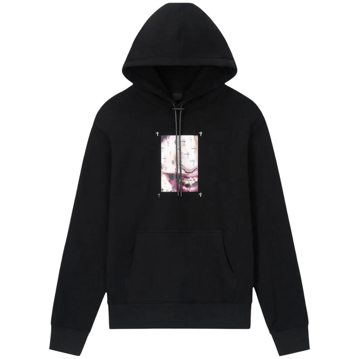 Dion Hoodie - Black Cross Grillz