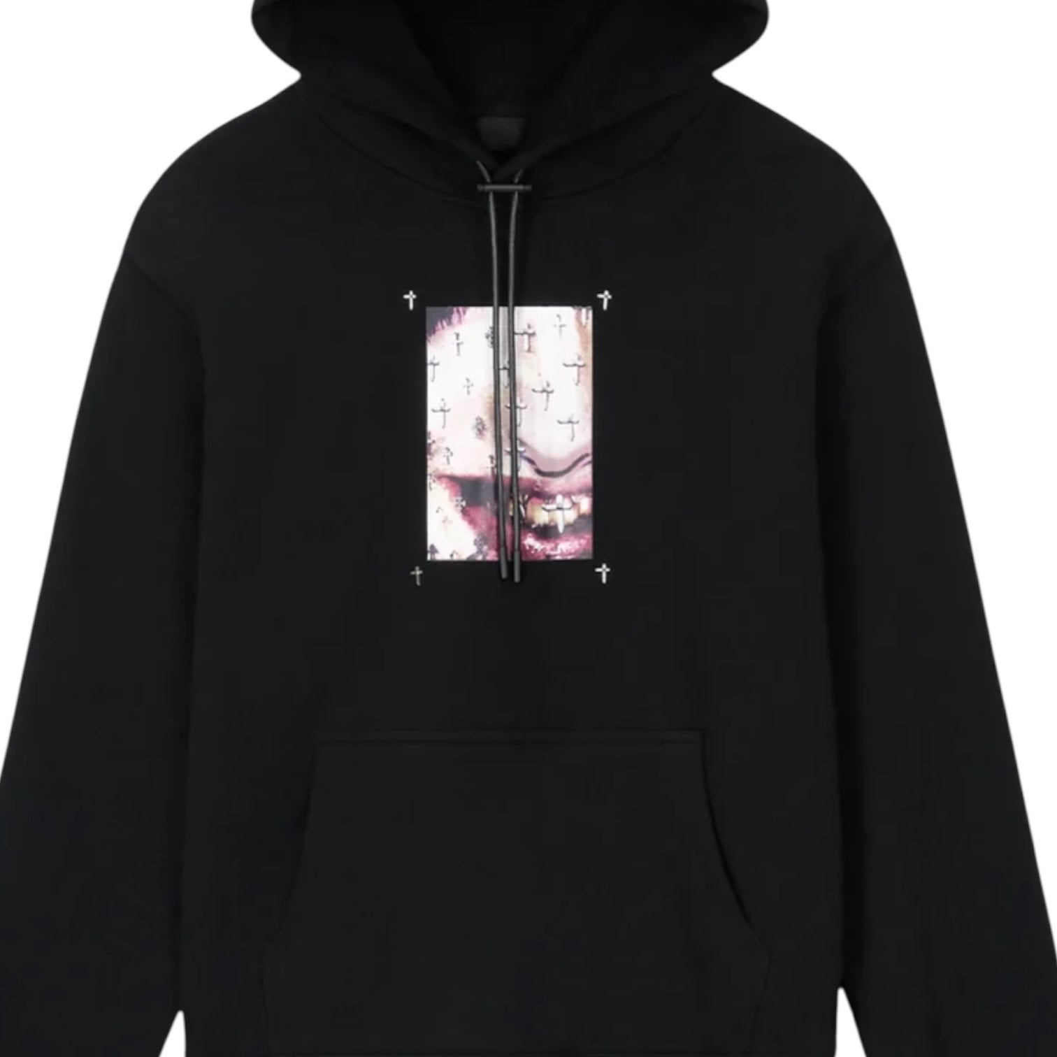 Dion Hoodie - Black Cross Grillz