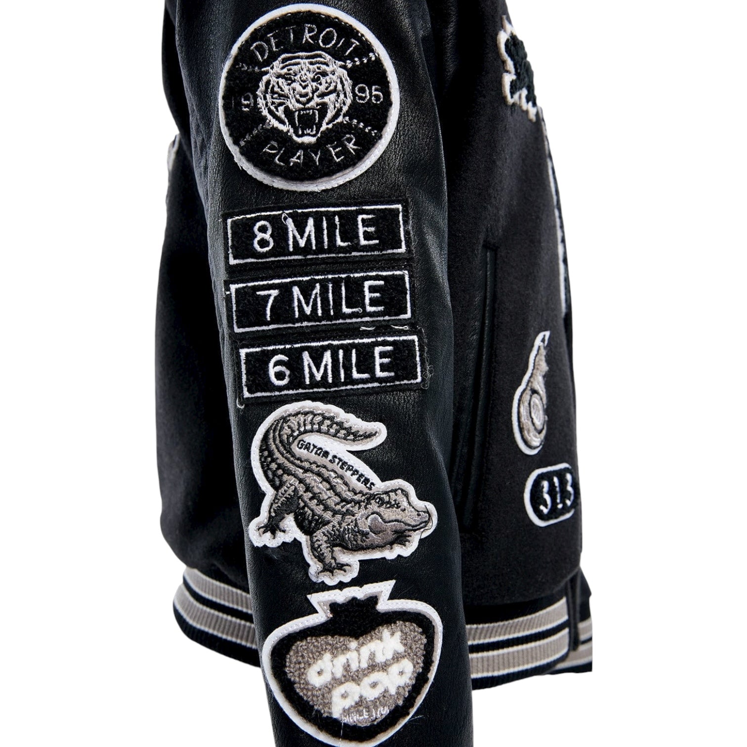 Jordan Craig Boys Motown Varsity Jacket (Dark Shadow)