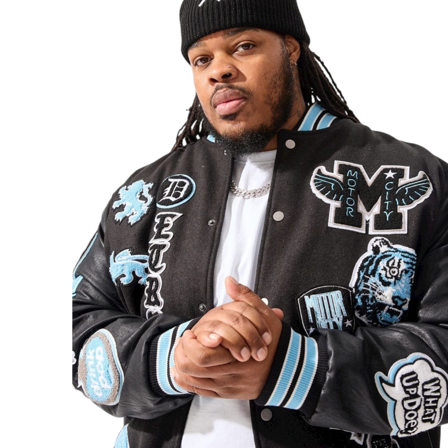 Big Men’s Motown Varsity Jacket (Lion)