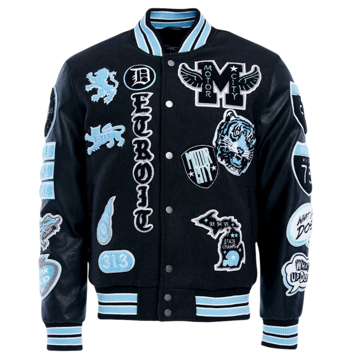 Big Men’s Motown Varsity Jacket (Lion)