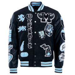 Jordan Craig Boys Motown Varsity Jacket (Lion)