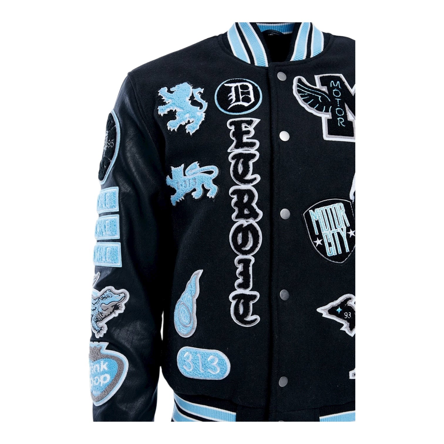 Jordan Craig Boys Motown Varsity Jacket (Lion)