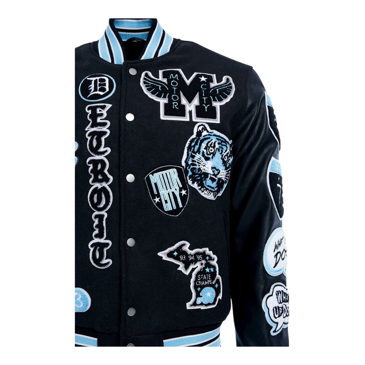 Big Men’s Motown Varsity Jacket (Lion)