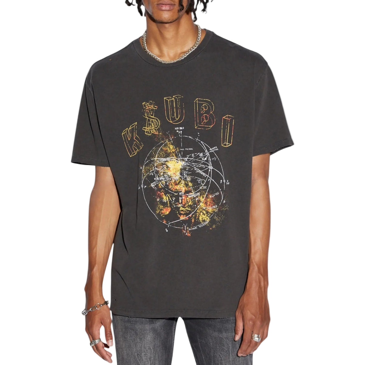 Diagrams Biggie Cotton Graphic T-Shirt