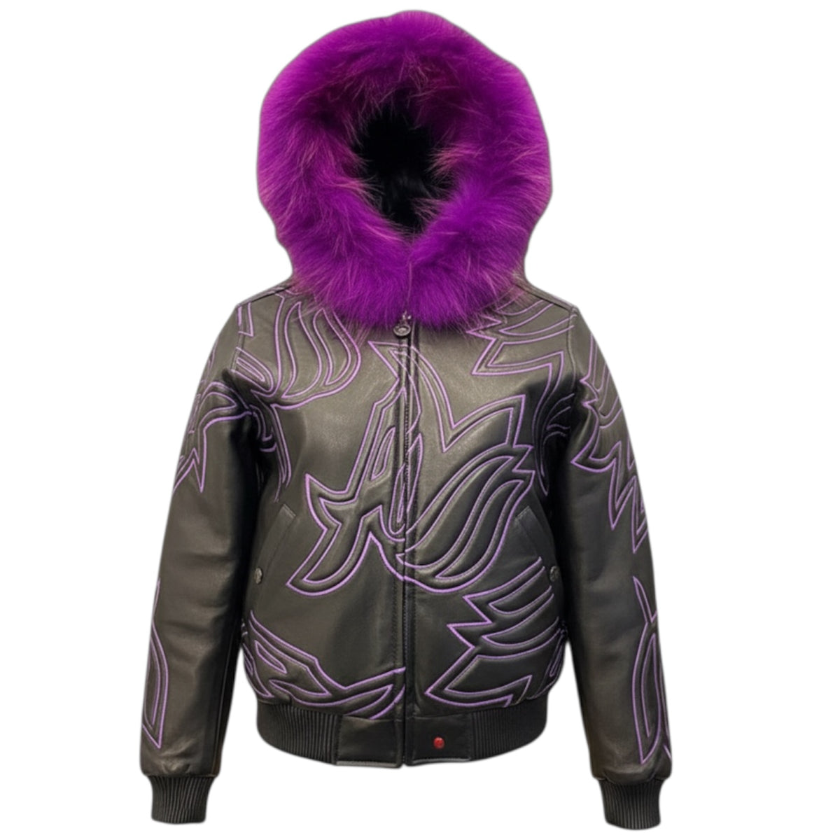 Kids' Crazy Al Leather Jacket