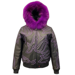 Kids' Crazy Al Leather Jacket