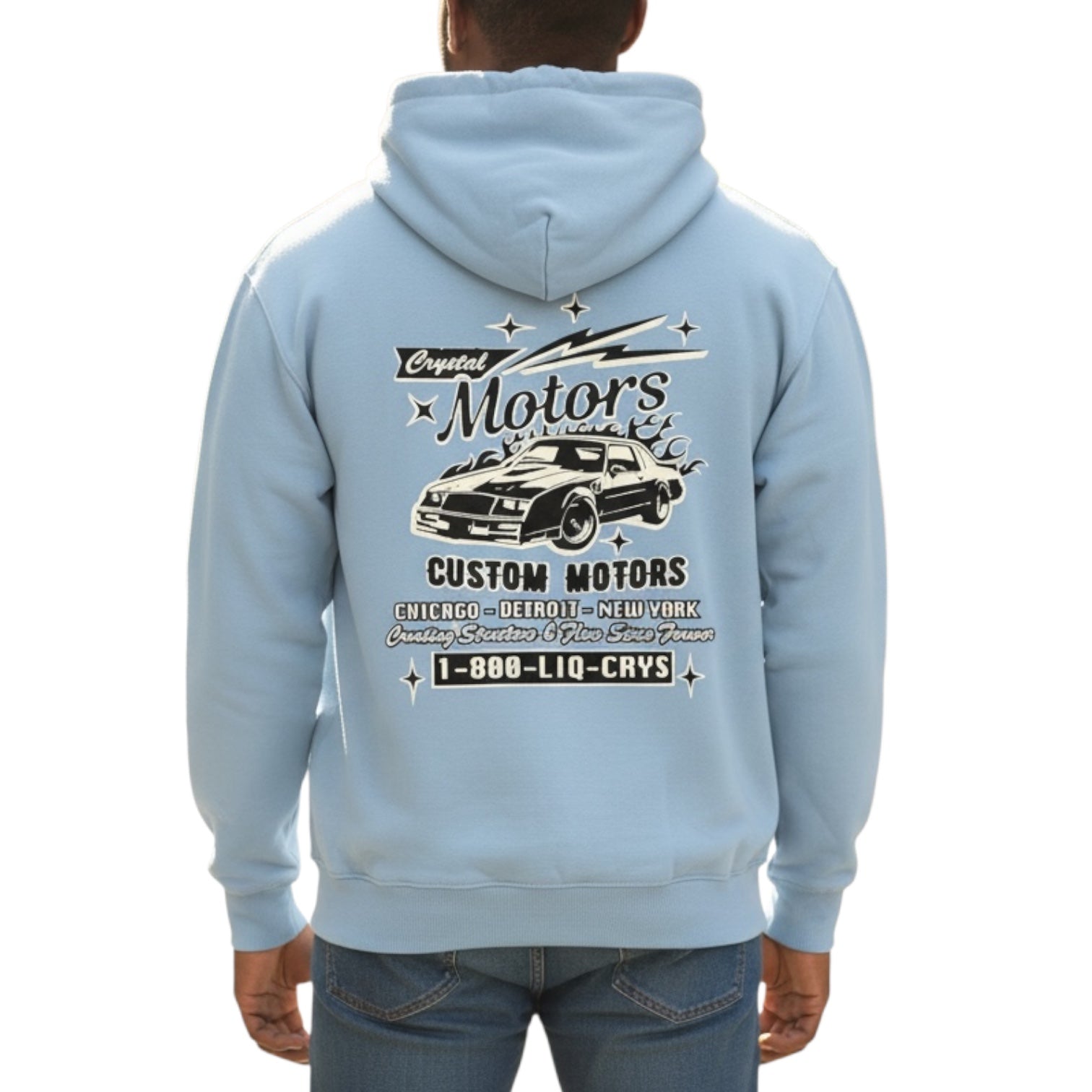 Liquid Motors Service Zip Up Hoodie