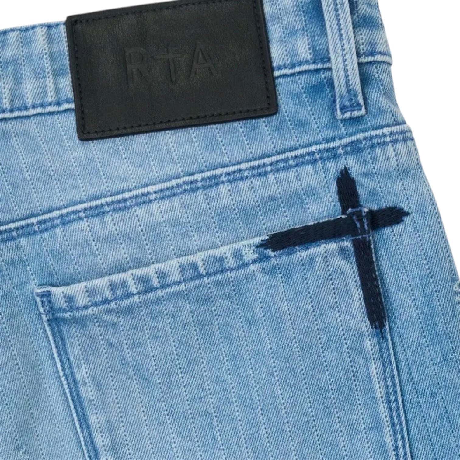 Bryant Skinny Jean Blue Pinstripe