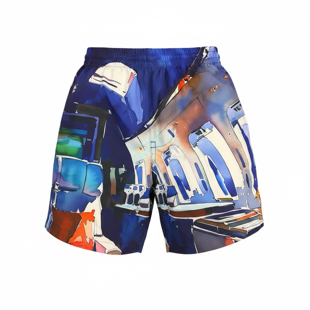 Retro - Wanderlust Party Shorts