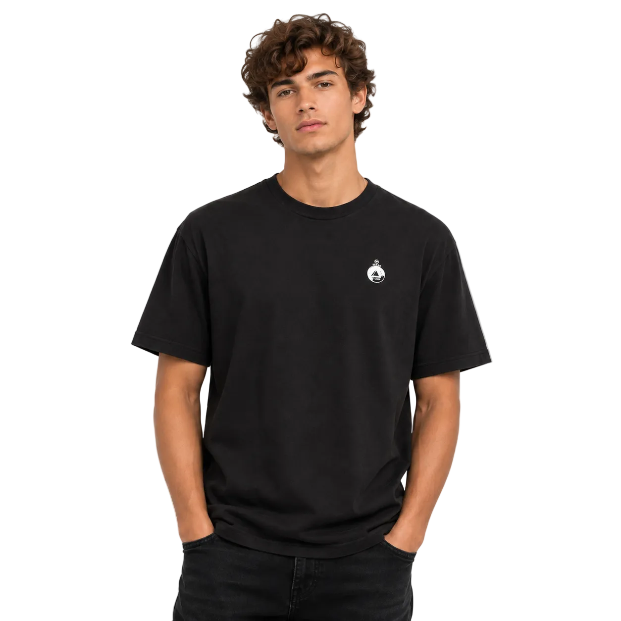 Trims Back Graphic T-Shirt