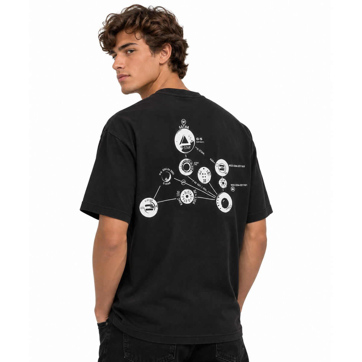 Trims Back Graphic T-Shirt