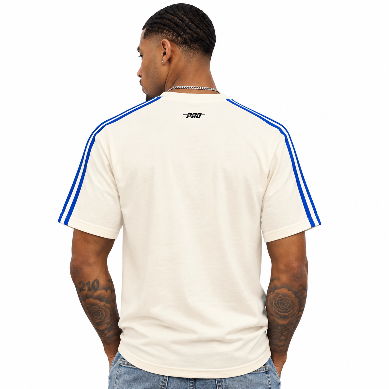 Detroit Pistons Retro Classic SJ Striped Tee