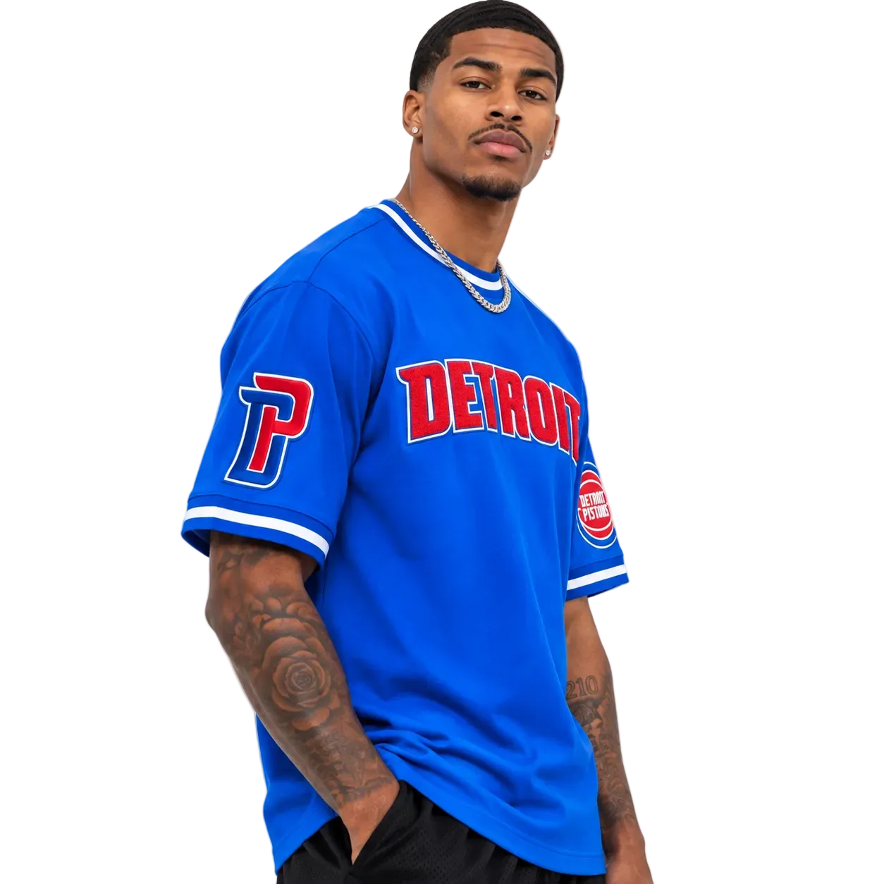Detroit Pistons Classic Chenille Tee
