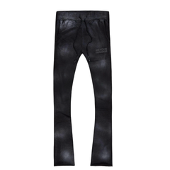 Tonal Washed Stacked Sweatpants
