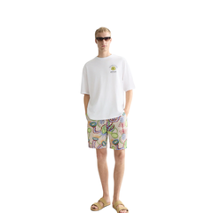 Front and Back Artwork Loose Fit T-Shirt