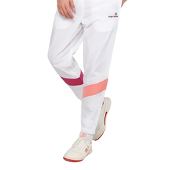 Mosaic White Track Pants