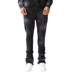 Tonal Washed Stacked Sweatpants